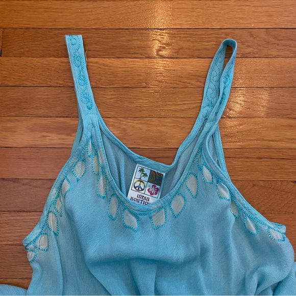 Blue sequinned cover-up - Picture 3 of 4